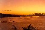 Sunset sur Tahiti et Moorea